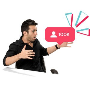 100 000 followers TikTok