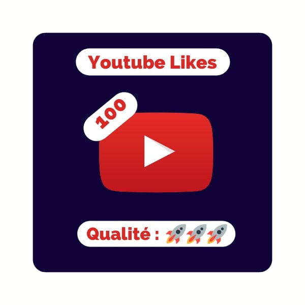 Acheter 100 likes youtube